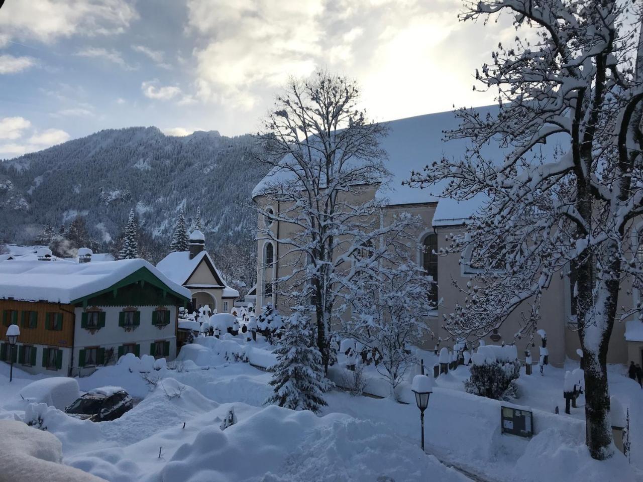 Hotel Zum Kirchenbauer Oberammergau Exterior foto